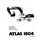 Atlas 1804 Serie 283 Parts Manual